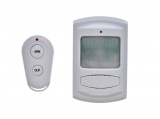 Pohybové PIR čidlo, senzor + GSM alarm + dálkové ovládání