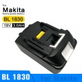 Baterie Makita BL1830, BL1815, BL1850, BL1840 3000mAh 18V Li-Ion nahrazuje ORIGINÁL