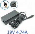 AC adaptér, nabíječka pro notebook Samsung 19V 4,74A konektor 5,5x3,0mm + pin uvnitř