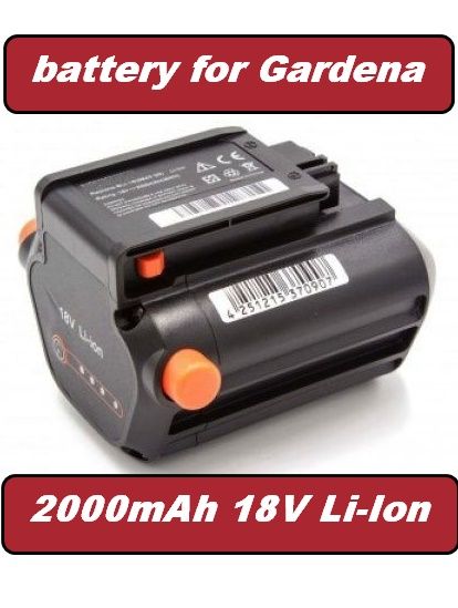 Baterie 09840-20, Bli-18 Gardena TCS Li-18/20, Li-18/23 R, 2000mAh