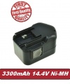 Baterie Milwaukee 0511-21, 0512-21, 0512-25, 0513-20 3300mAh 14,4V Ni-MH neoriginální