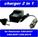 PT1603IX Nabíječka baterie Panasonic CGR-DU06, CGA-DU07, CGR-DU07, CGA-DU12, CGA-DU14, neoriginální