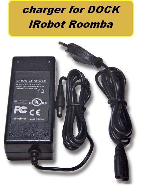 Zdroj, napájecí adaptér pro stanici iRobot Roomba řady 400, 500, 600, 700 - neoriginální
